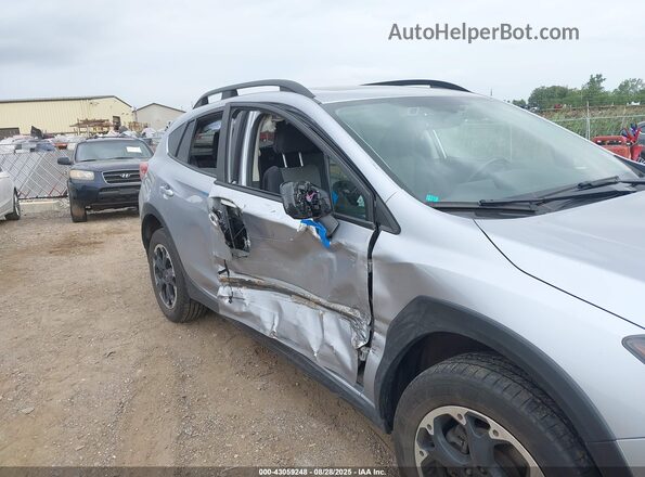 JF2GTAEC0M8319597 2021 SUBARU CROSSTREK Gray Դիմացի տեսք