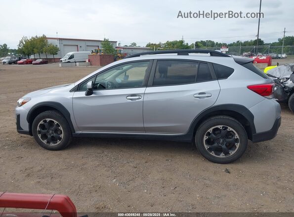 JF2GTAEC0M8319597 2021 SUBARU CROSSTREK Gray Սալոնի 360 աստիճան տեսք
