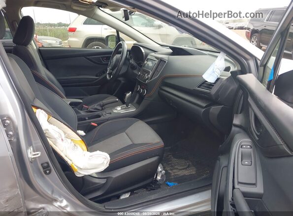 JF2GTAEC0M8319597 2021 SUBARU CROSSTREK Gray Սալոնի դիմացի տեսք