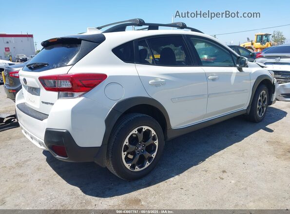 JF2GTAEC6MH662835 2021 SUBARU CROSSTREK White Задня права чверть