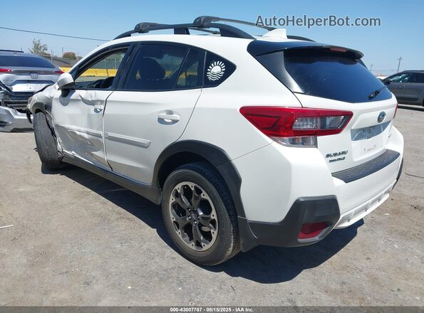 JF2GTAEC6MH662835 2021 SUBARU CROSSTREK White Задня ліва чверть