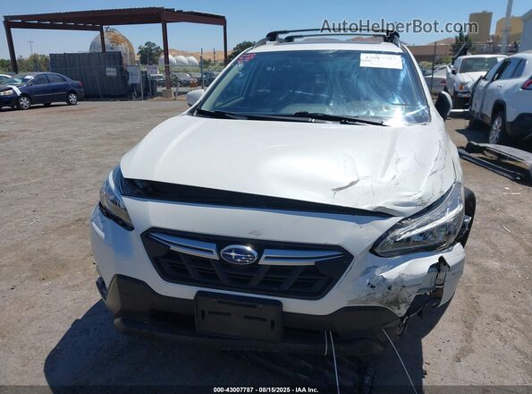 JF2GTAEC6MH662835 2021 SUBARU CROSSTREK White Вид щитка приладів