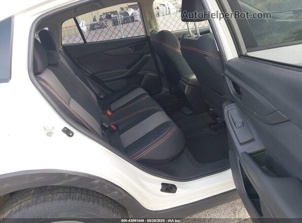 JF2GTAPC7M8374836 2021 SUBARU CROSSTREK White VIN კოდის სტიკერის ხედი