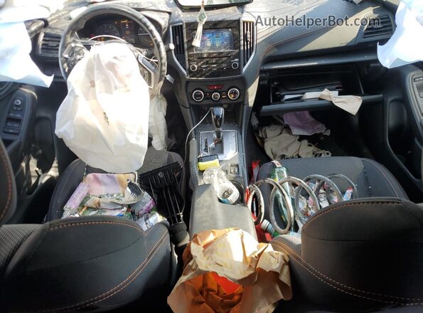 JF2GTAPC7M8650500 2021 SUBARU CROSSTREK Gray Widok deski rozdzielczej