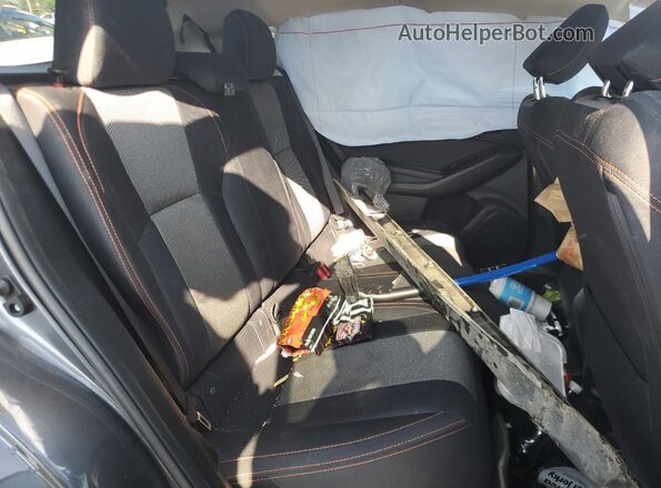 JF2GTAPC7M8650500 2021 SUBARU CROSSTREK Gray Widok wnętrza z tyłu