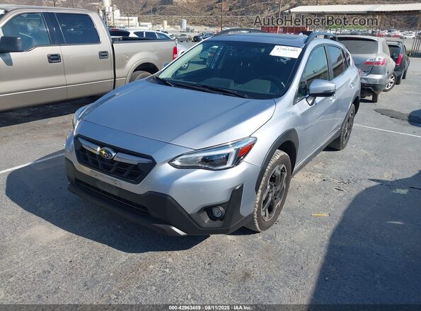 JF2GTHMC0M8255958 2021 SUBARU CROSSTREK Серебряный Передняя левая четверть