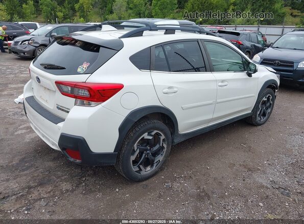 JF2GTHMC1M8221110 2021 SUBARU CROSSTREK Белый Задняя правая четверть