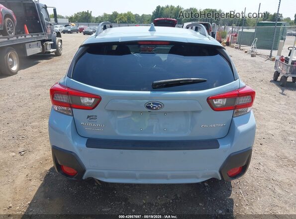 JF2GTHNC0M8235143 2021 SUBARU CROSSTREK Light Blue 