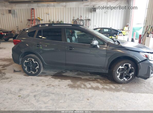 JF2GTHNC4MH312239 2021 SUBARU CROSSTREK Gray Սալոնի հետևի տեսք