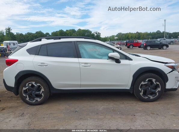 JF2GTHNC6MH653383 2021 SUBARU CROSSTREK White Vista interior trasera