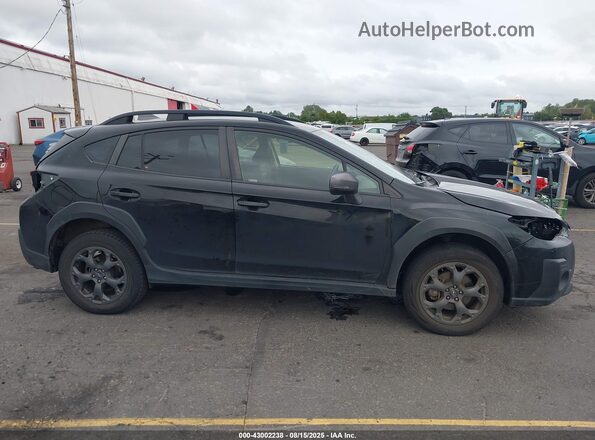 JF2GTHRC5MH387848 2021 SUBARU CROSSTREK Black Vista interior de 360 grados