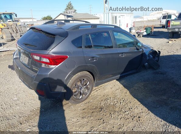 JF2GTHSC4MH681400 2021 SUBARU CROSSTREK Gray Trasero derecho