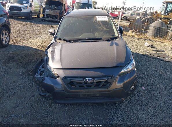 JF2GTHSC4MH681400 2021 SUBARU CROSSTREK Gray Vista interior trasera