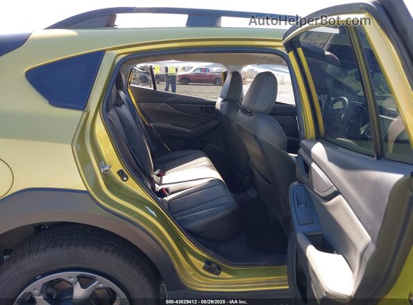 JF2GTHSC7MH349953 2021 SUBARU CROSSTREK Green VIN კოდის სტიკერის ხედი