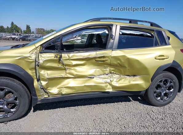 JF2GTHSC7MH349953 2021 SUBARU CROSSTREK Green წინა ხედი