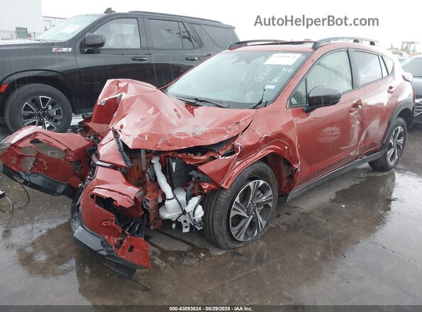 JF2GUHDC2SH257768 2025 SUBARU CROSSTREK Orange წინა მარცხენა ხედი სამი მეოთხედიდან