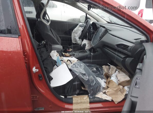 JF2GUHDC2SH257768 2025 SUBARU CROSSTREK Orange წინა სალონის ხედი