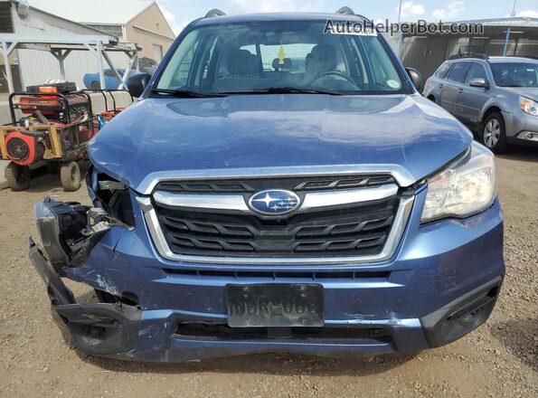 JF2SJABC4JH505630 2018 SUBARU FORESTER 2.5 Blue 