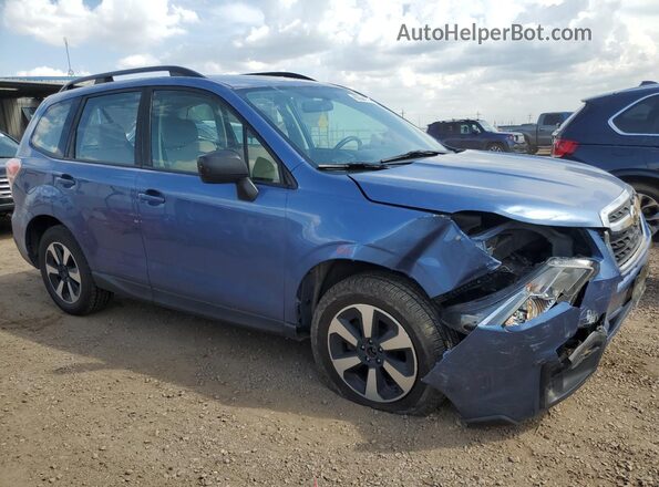 JF2SJABC4JH505630 2018 SUBARU FORESTER 2.5 Blue 
