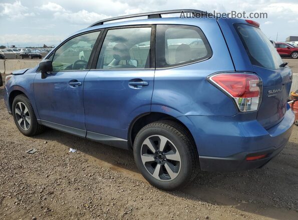 JF2SJABC4JH505630 2018 SUBARU FORESTER 2.5 Blue 