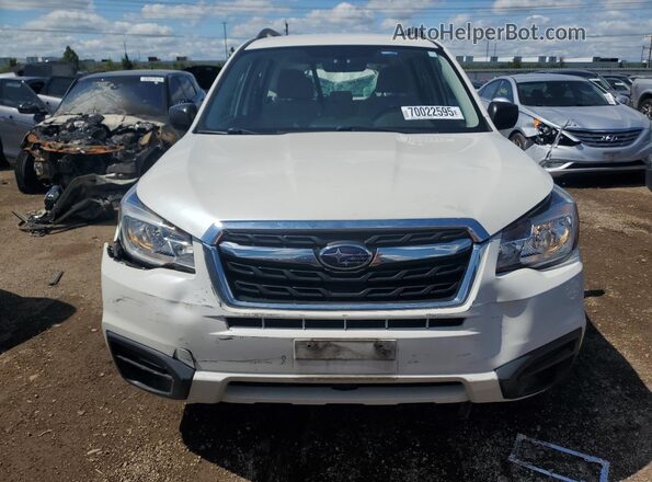 JF2SJABC5JH428671 2018 SUBARU FORESTER 2.5 White 