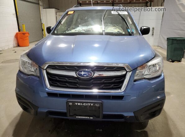 JF2SJABC6JH484750 2018 SUBARU FORESTER 2.5 Синий 