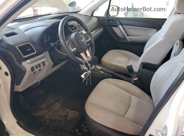 JF2SJAGC2JH608523 2018 SUBARU FORESTER 2.5 Белый 