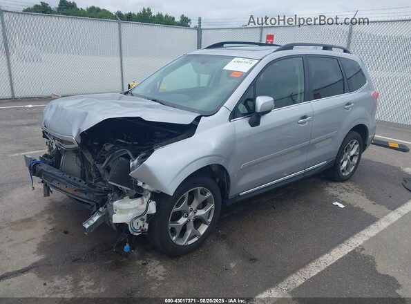 JF2SJAVC0GH545126 2016 SUBARU FORESTER 2.5I TO Silver Przód lewy