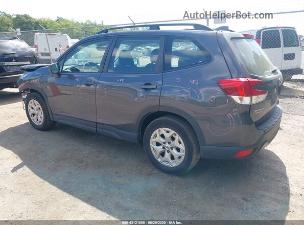 JF2SKADC0MH493801 2021 SUBARU FORESTER Gray Հետևի ձախ