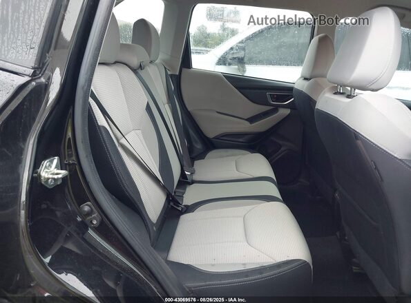 JF2SKADC1MH479681 2021 SUBARU FORESTER Black Vista de la etiqueta del VIN