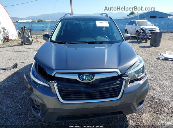 JF2SKAGC3LH491387 2020 SUBARU FORESTER Серый Вид задней части салона