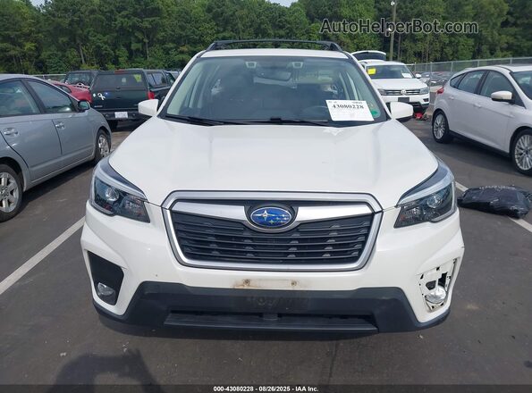 JF2SKAJC9MH576437 2021 SUBARU FORESTER Белый 