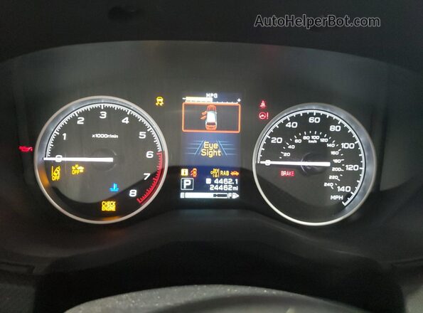 JF2SKAPC7PH490524 2023 SUBARU FORESTER Белый Вид щитка приборов