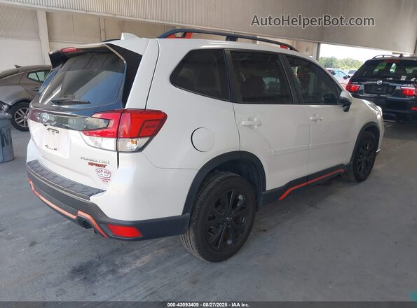 JF2SKAPCXKH403501 2019 SUBARU FORESTER White Rear right