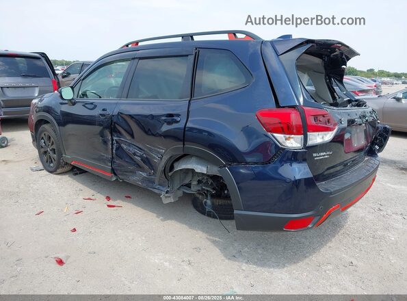 JF2SKARC0LH463933 2020 SUBARU FORESTER Blue Rear left