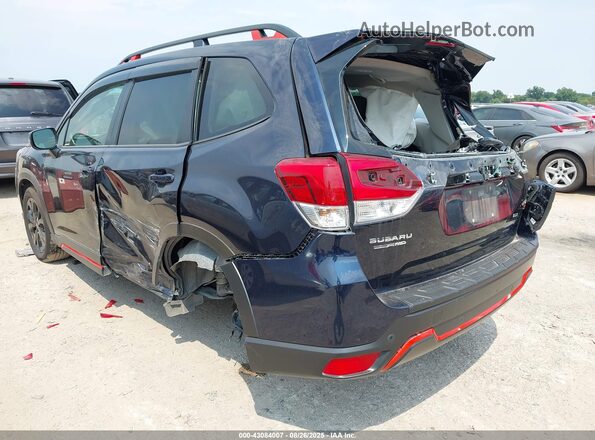 JF2SKARC0LH463933 2020 SUBARU FORESTER Blue Front view