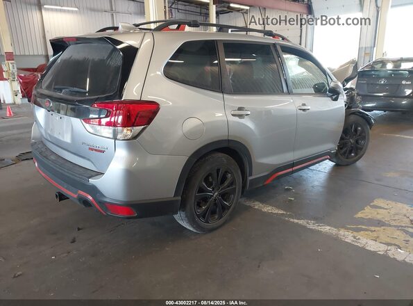 JF2SKARC6MH521965 2021 SUBARU FORESTER Silver Задня права чверть