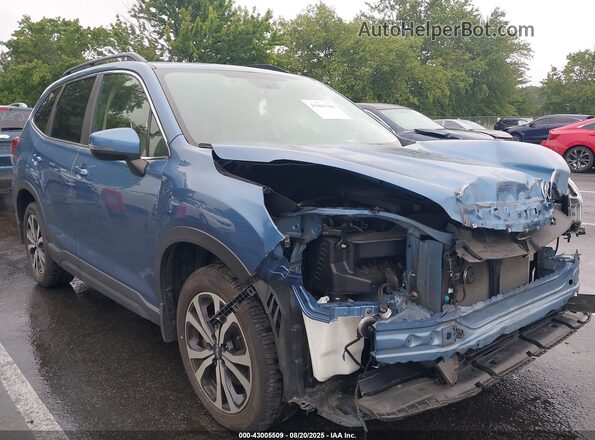 JF2SKAUC3MH412581 2021 SUBARU FORESTER Синий 