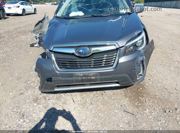JF2SKAXC6MH559263 2021 SUBARU FORESTER Gray 