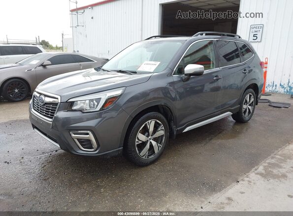 JF2SKAXC7LH453483 2020 SUBARU FORESTER Серый Передняя левая четверть