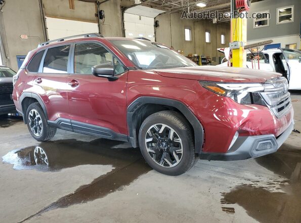 JF2SLDDCXSH452572 2025 SUBARU FORESTER Red 