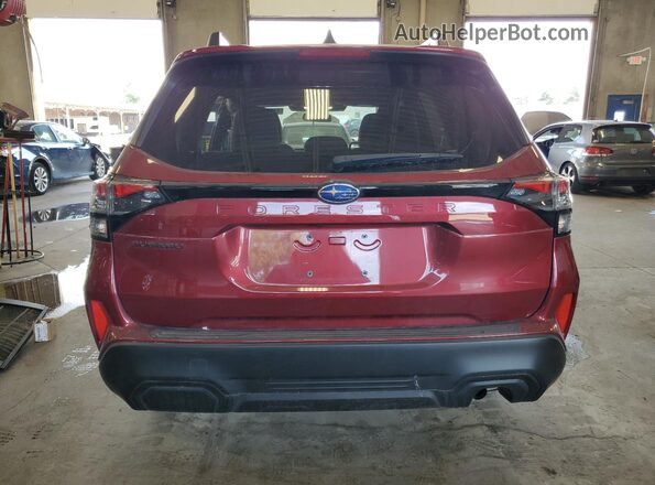 JF2SLDDCXSH452572 2025 SUBARU FORESTER Red 