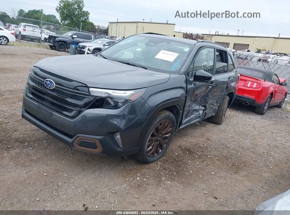 JF2SLDFCXSH493300 2025 SUBARU FORESTER Gray 