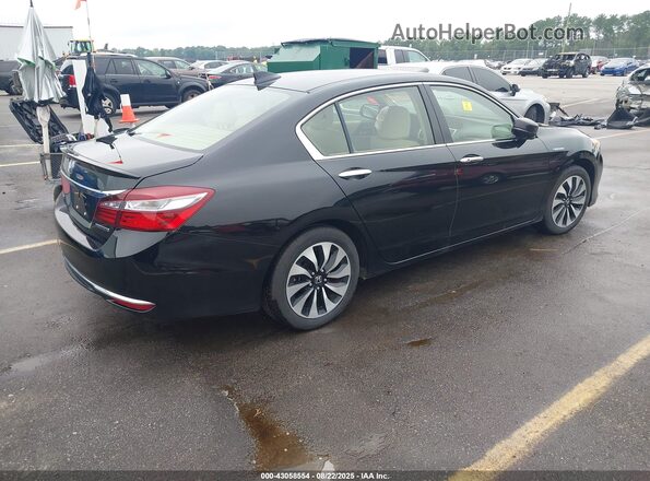 JHMCR6F51HC022672 2017 HONDA ACCORD HYBRID Black 