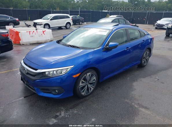 JHMFC1F75JX042246 2018 HONDA CIVIC Blue 