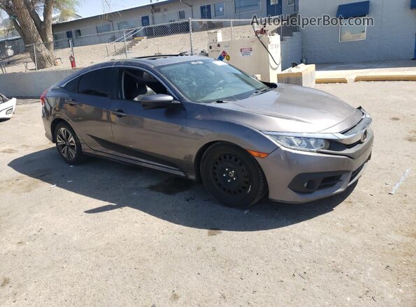 JHMFC1F78JX009094 2018 HONDA CIVIC Charcoal 