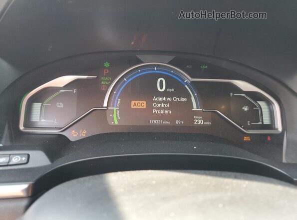 JHMZC5F18JC014030 2018 HONDA CLARITY Серебряный 