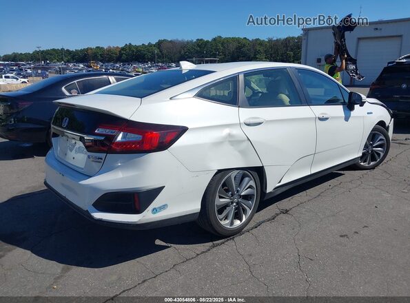 JHMZC5F31JC013125 2018 HONDA CLARITY PLUG-IN HYBRID White 