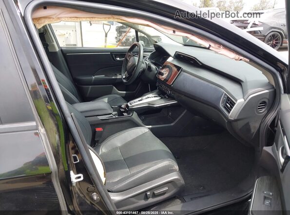 JHMZC5F34KC005876 2019 HONDA CLARITY Black Front interior view