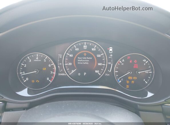 JM1BPALL2M1347863 2021 MAZDA 3 Red Widok tylnych siedzeń